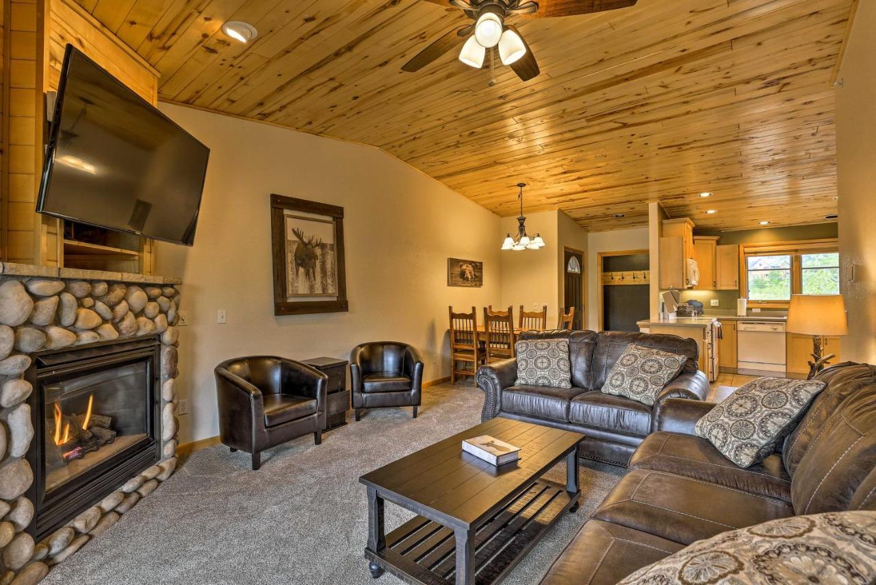 Mountain-View Condo With Deck Walk To Grand Lake Exterior photo