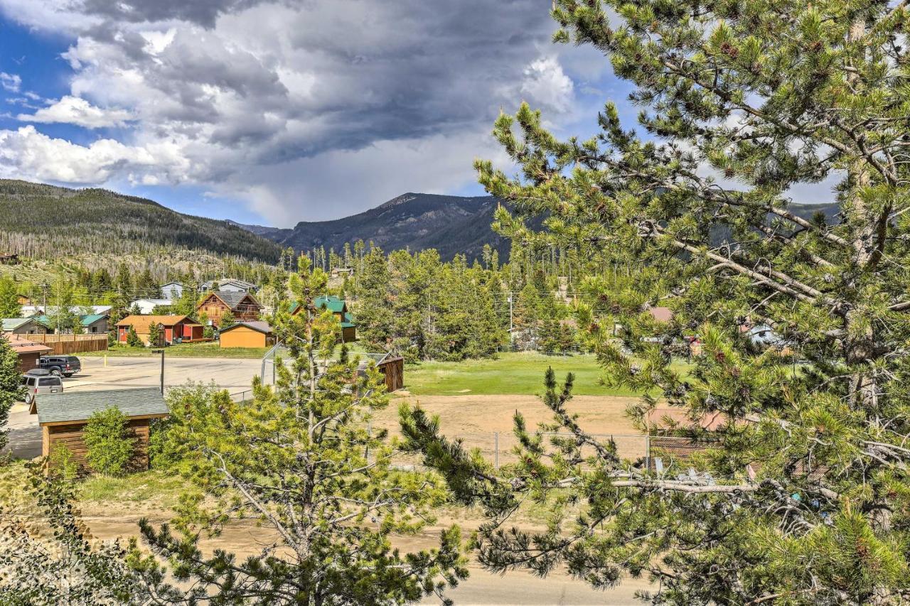 Mountain-View Condo With Deck Walk To Grand Lake Exterior photo